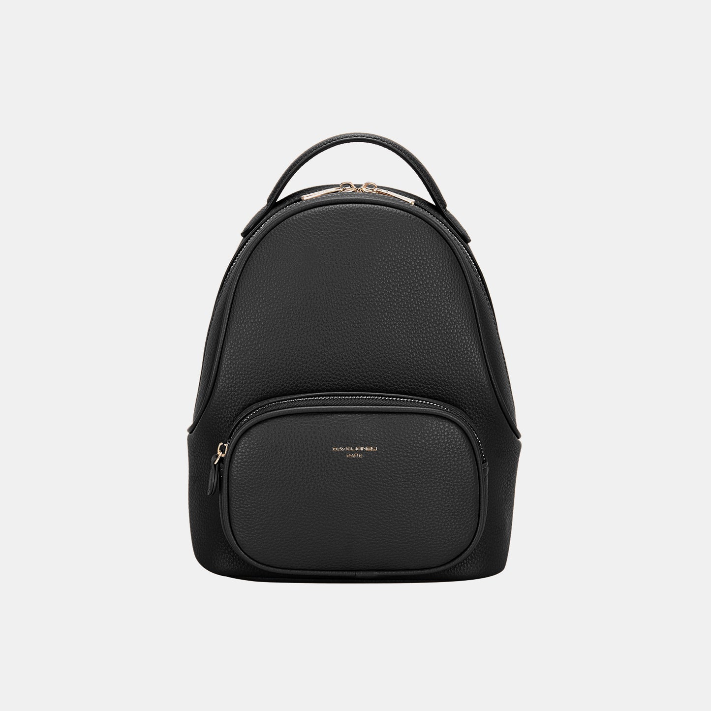 David Jones PU Leather Handle Backpack